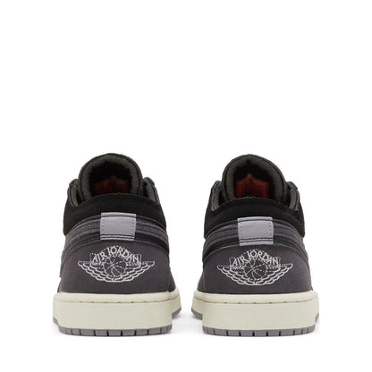 NIKE AIR JORDAN1 LOW SE CRAFT INSIDE OUT PHANTOM BLACK