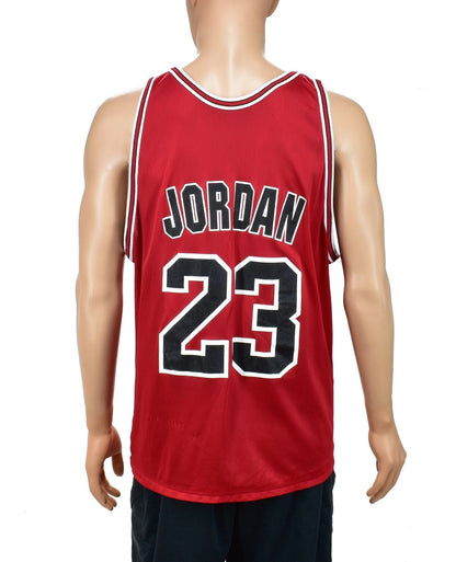 Michael Jordan Chicago Bulls Reversible Champion Jersey Size 44
