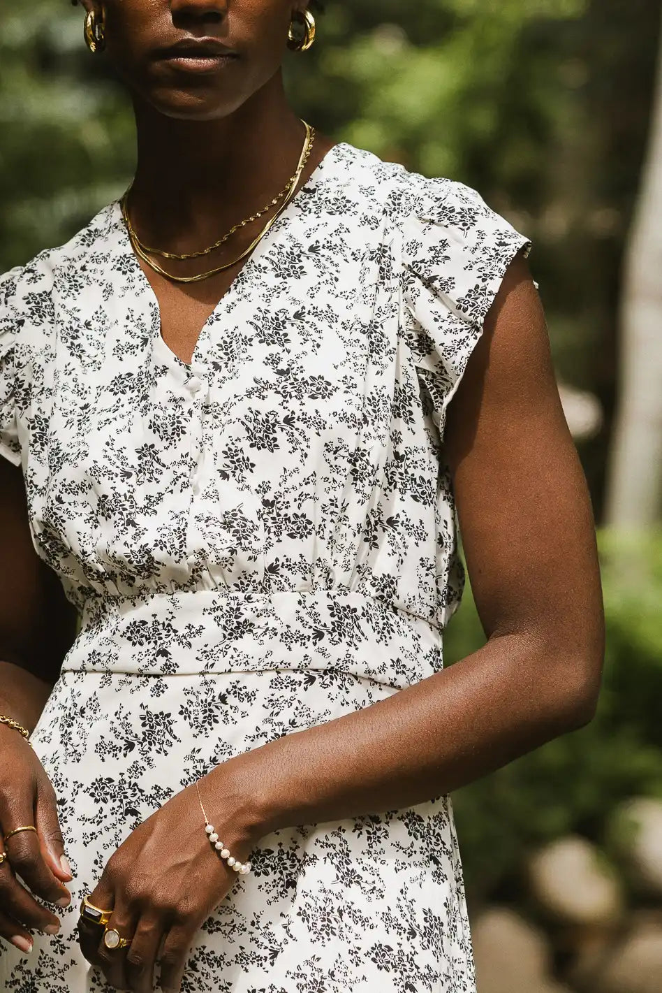 Erica Floral Midi Dress - FINAL SALE
