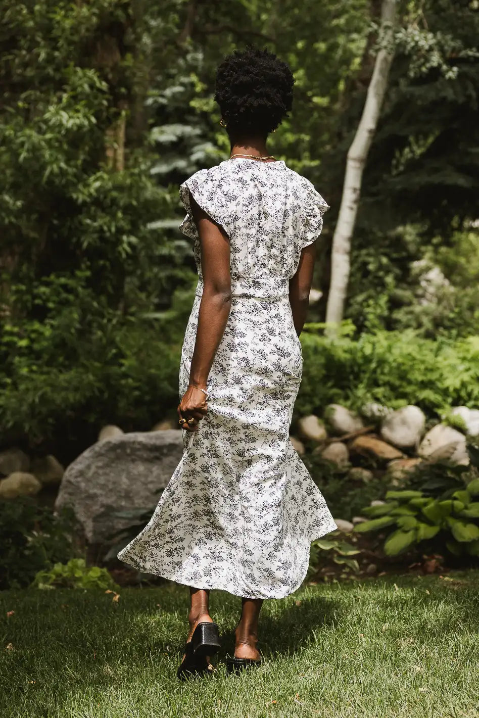 Erica Floral Midi Dress - FINAL SALE