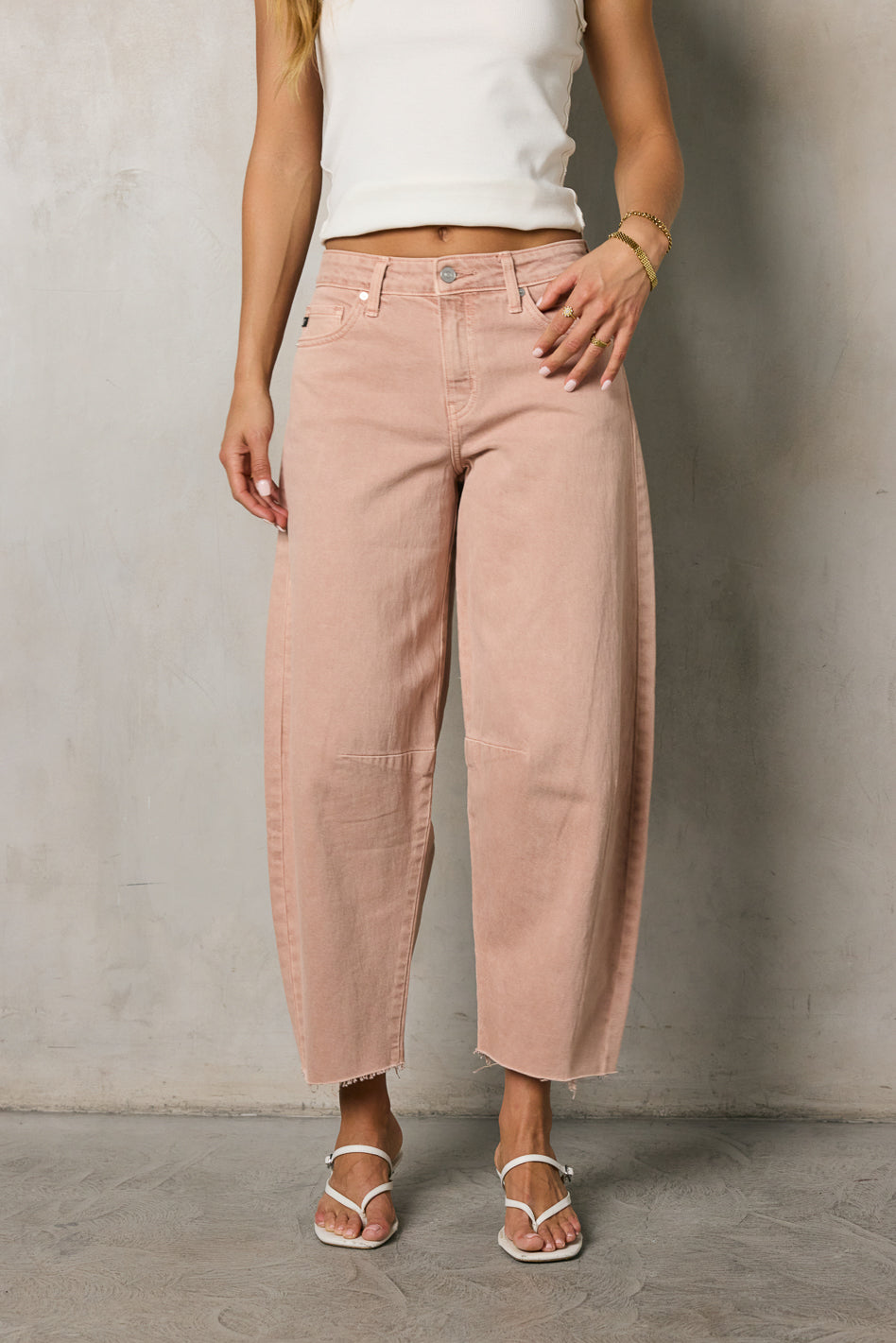 Evie Barrel Jeans - FINAL SALE