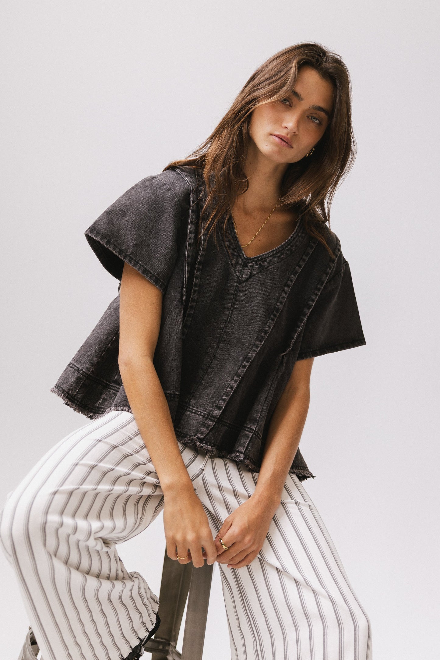 Ashley Oversized Blouse - FINAL SALE