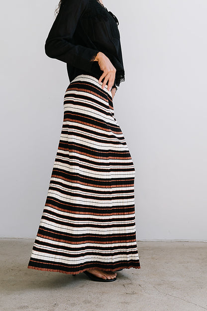 Anne Striped Maxi Skirt - test product