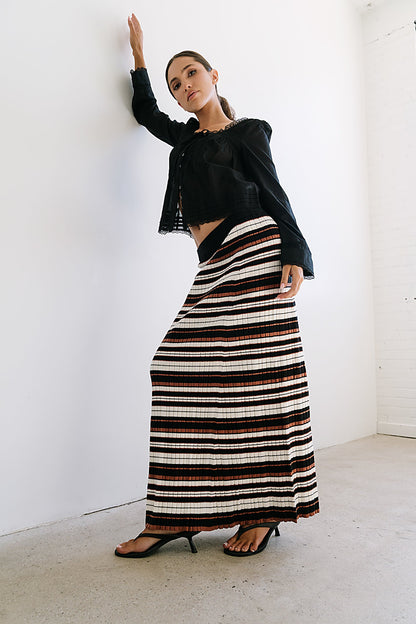 Anne Striped Maxi Skirt - test product