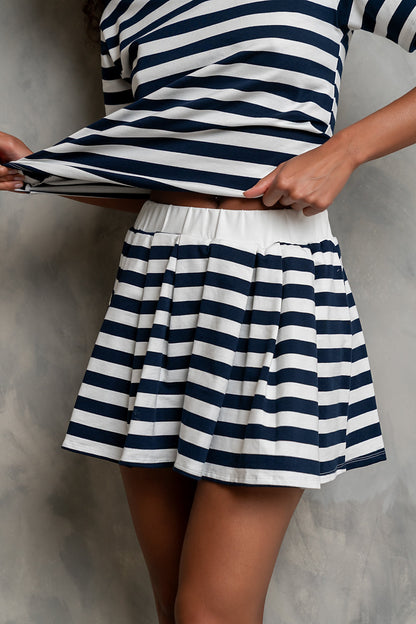 Barley Striped Skort
