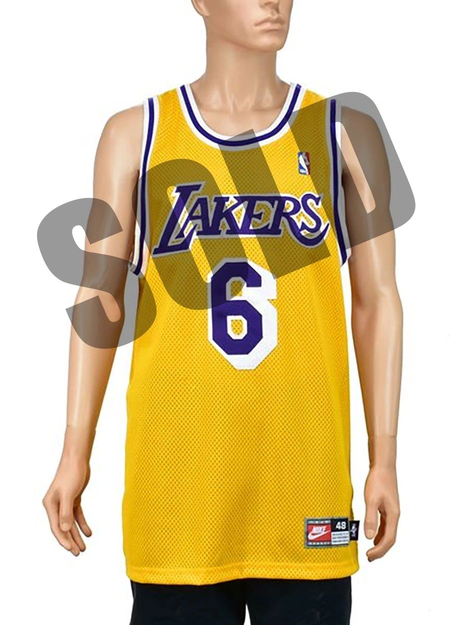 Eddie Jones Los Angeles Lakers Authentic Nike Game Jersey
