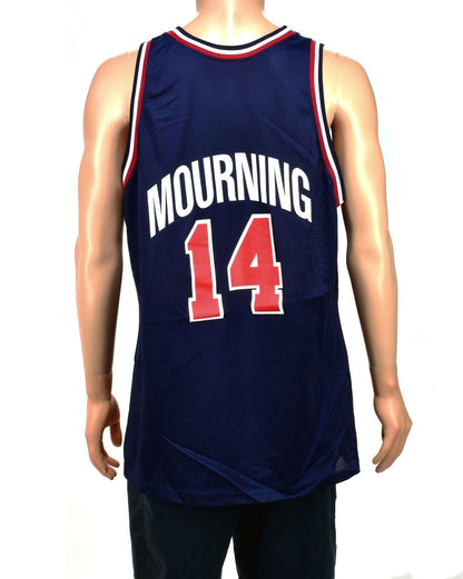 Alonzo Mourning USA Dream Team 2 II Champion Jersey NEW Sz. 48