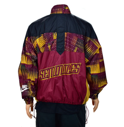 Florida State University Nike FSU 90s Nike nylon Cut & Sew Jacket NEW Size XL
