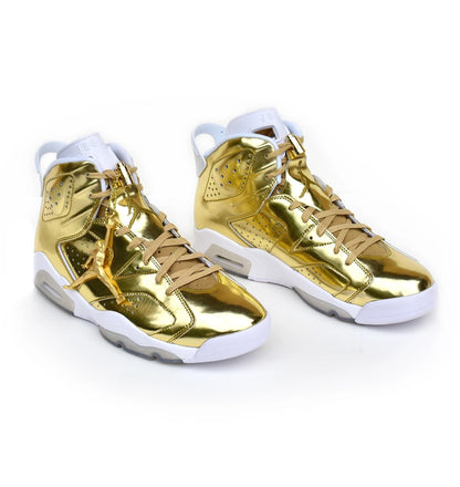 Nike Air Jordan 6 VI Pinnacle Gold New In Box w/ Extras Size 10