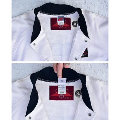 1/1 Nike Air Jordan 4 IV 1989 White Denim Sample Flight Jacket