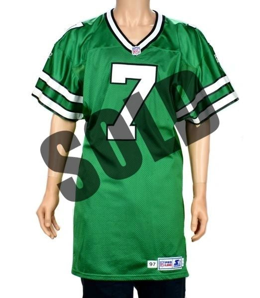 1997 Chuck Clements Authentic Game Used New York Jets Football Jersey
