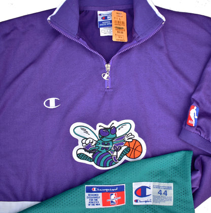 1999 Charlotte Hornets Champion NBA Authentic Shooting Shirt Size 44
