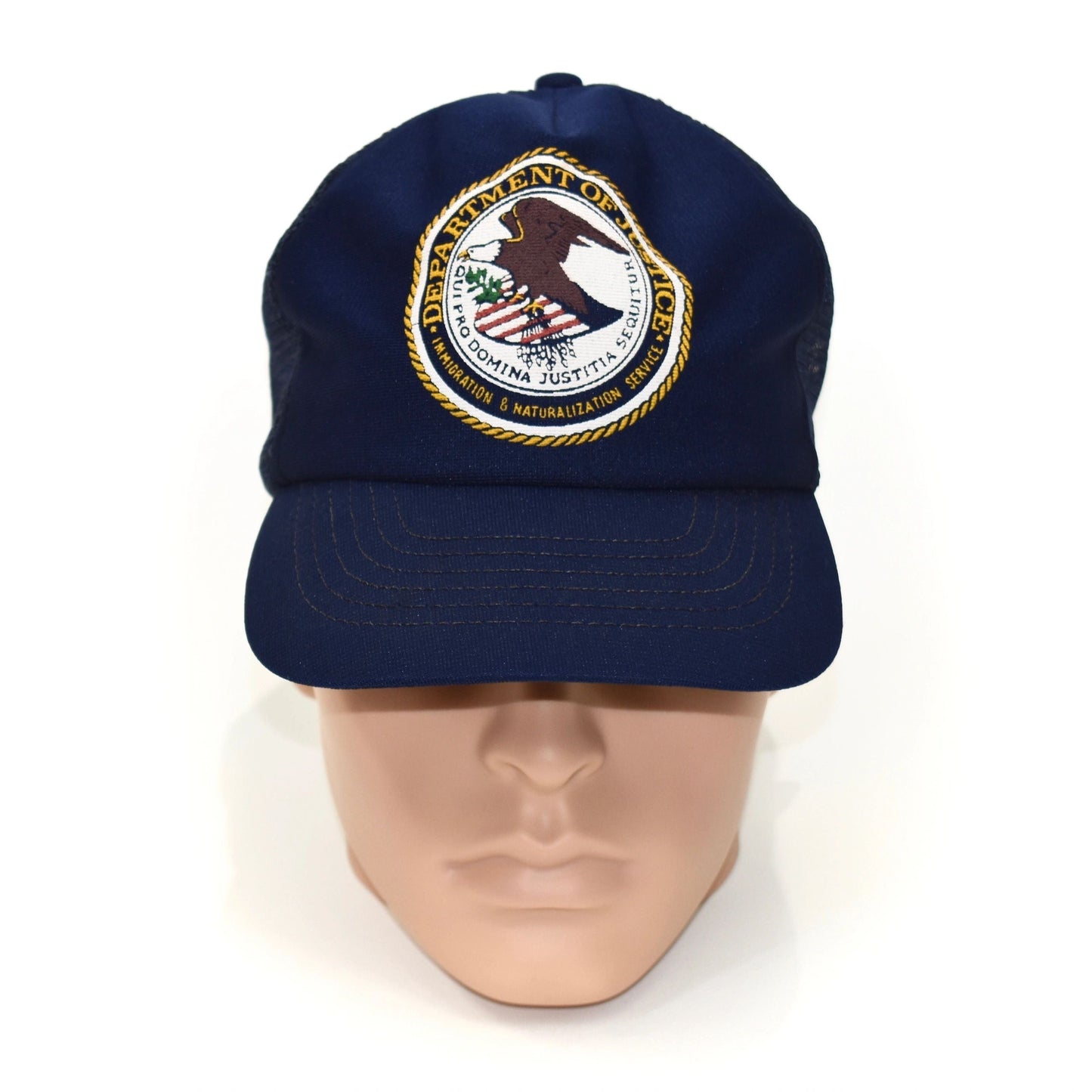 1980s Department Of Justice Presidential Mesh Trucker hat