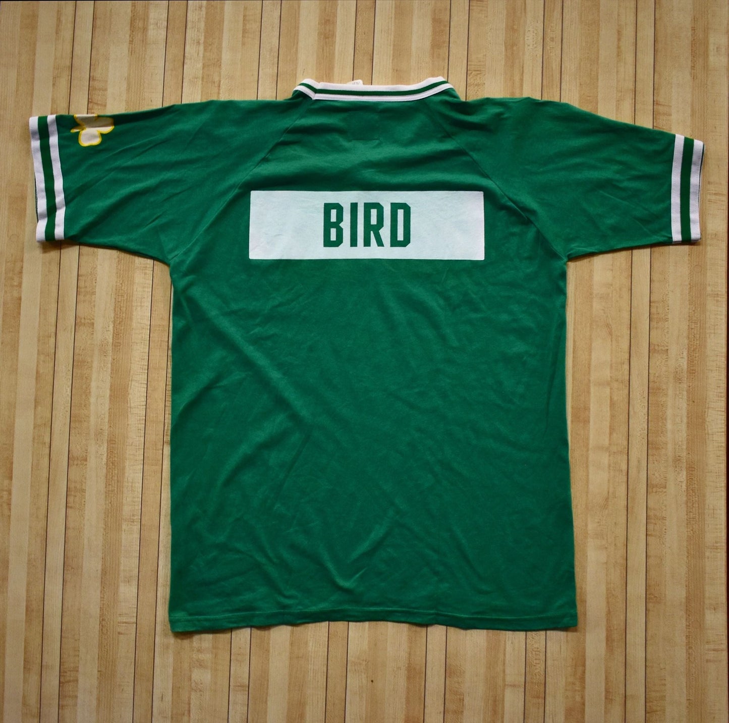 Custom "Name" Sand Knit Boston Celtics 80's Warm-up; New XXL