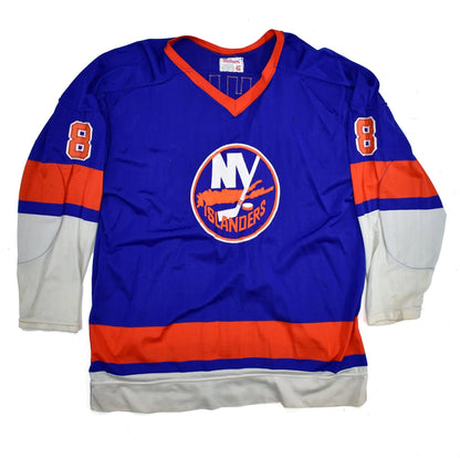 New York Islanders Authentic 70's Wilson Durene Hockey Game Jersey