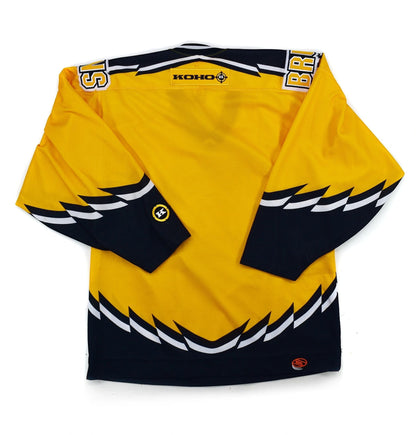 Boston Bruins Koho Authentic "Pooh Bear" Hockey Jersey Size Medium