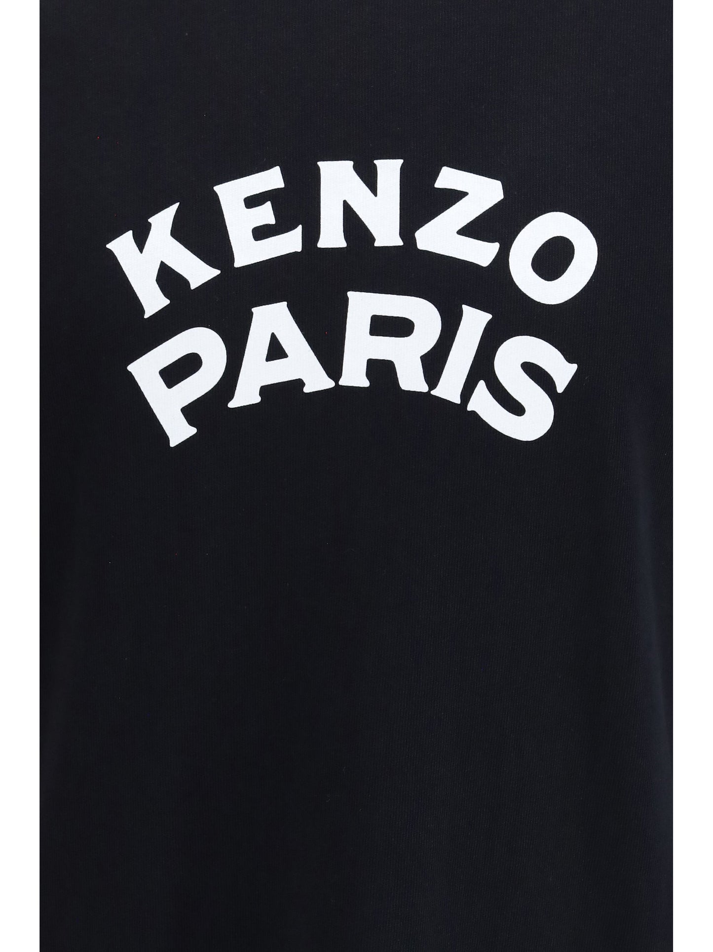 Kenzo Paris Emblem Logo Print T-Shirt — Black