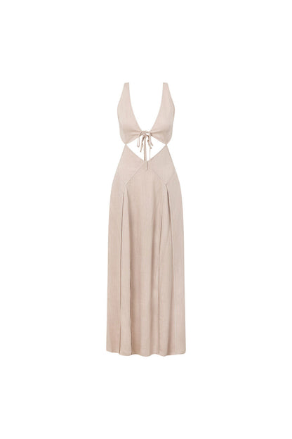 SAMPLE-Eliska Dress - Stone