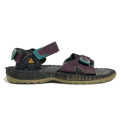 Nike Air Deschutz ACG 1995 Sandals Bordeaux/Aqua Size 8