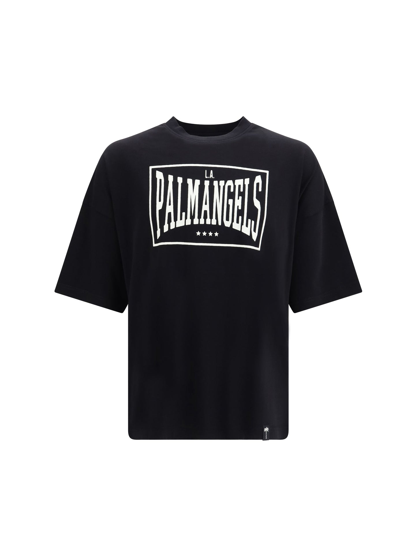 Palm Angels Vintage Box Logo T-Shirt — Black
