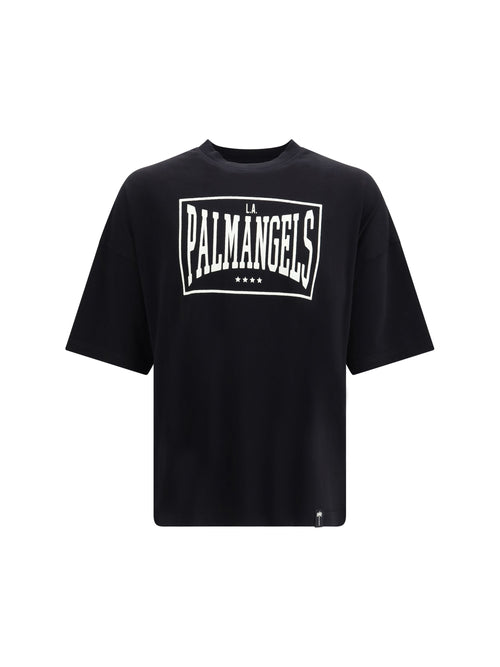 Palm Angels Vintage Box Logo T-Shirt — Black