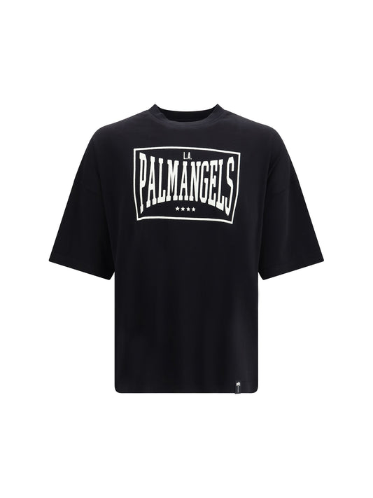 Palm Angels Vintage Box Logo T-Shirt — Black