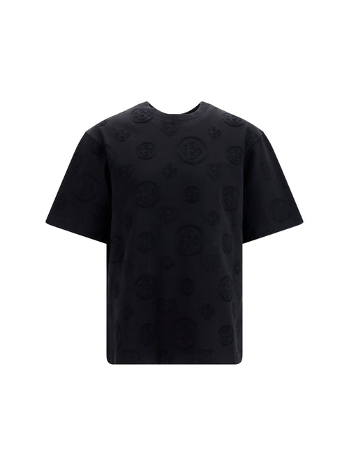 Casablanca All-Over Monogram T-Shirt — Black
