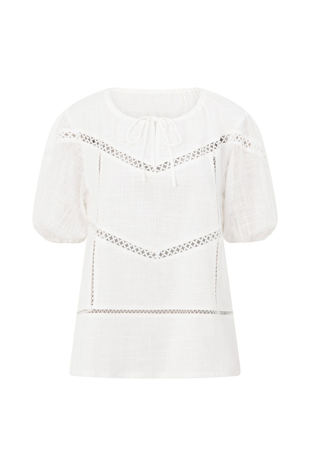 SAMPLE-Amelia Top - white