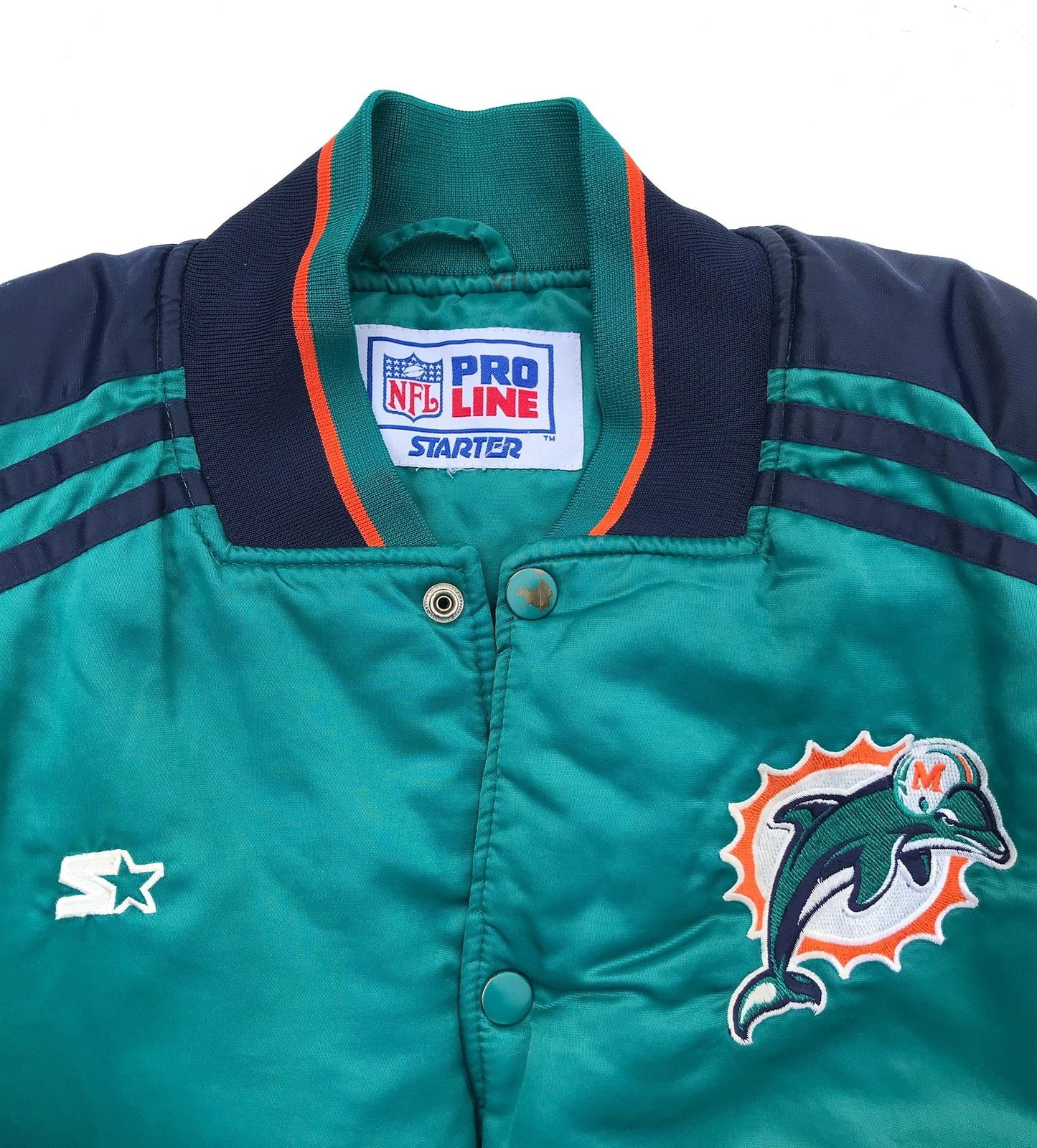 Miami Dolphins NFL Pro Line Starter Winter Jacket