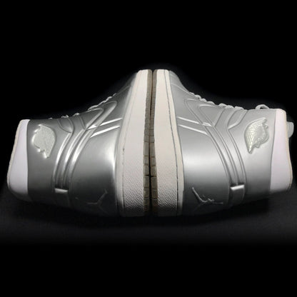 Nike Air Jordan 1 Retro Anodized Silver Chrome SAMPLE New Size 9