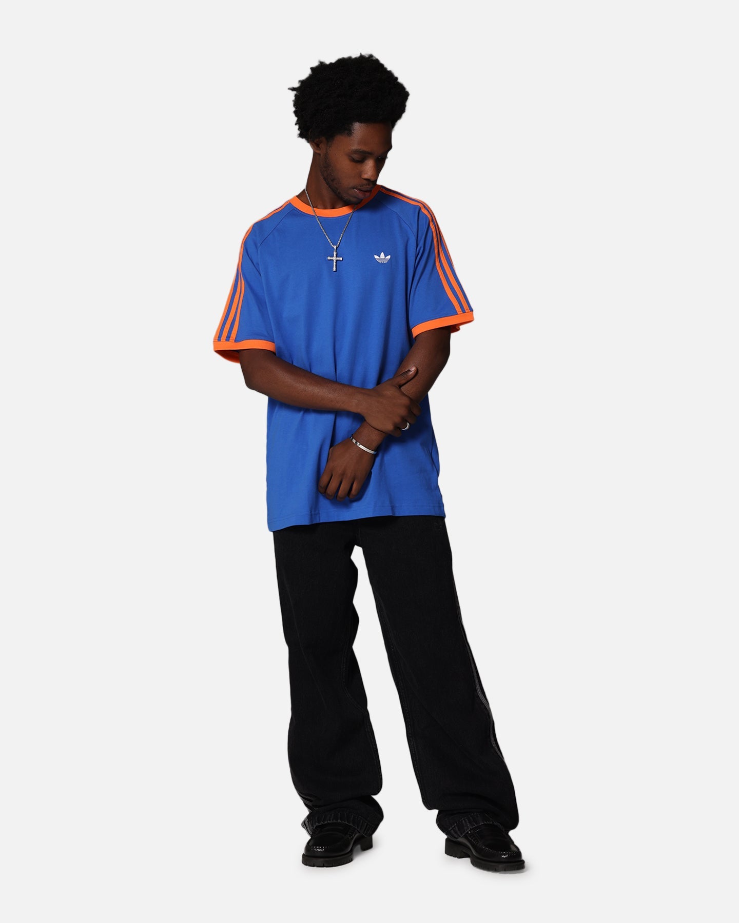 Adidas Monogram Cali T-Shirt Blue