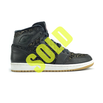 Nike Air Jordan 1 Retro Laser Premium 2008 Size 9.5