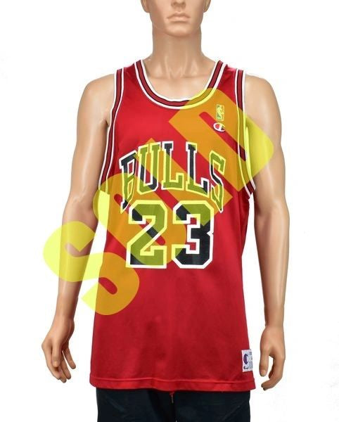Michael Jordan Chicago Bulls Champion Jersey 48