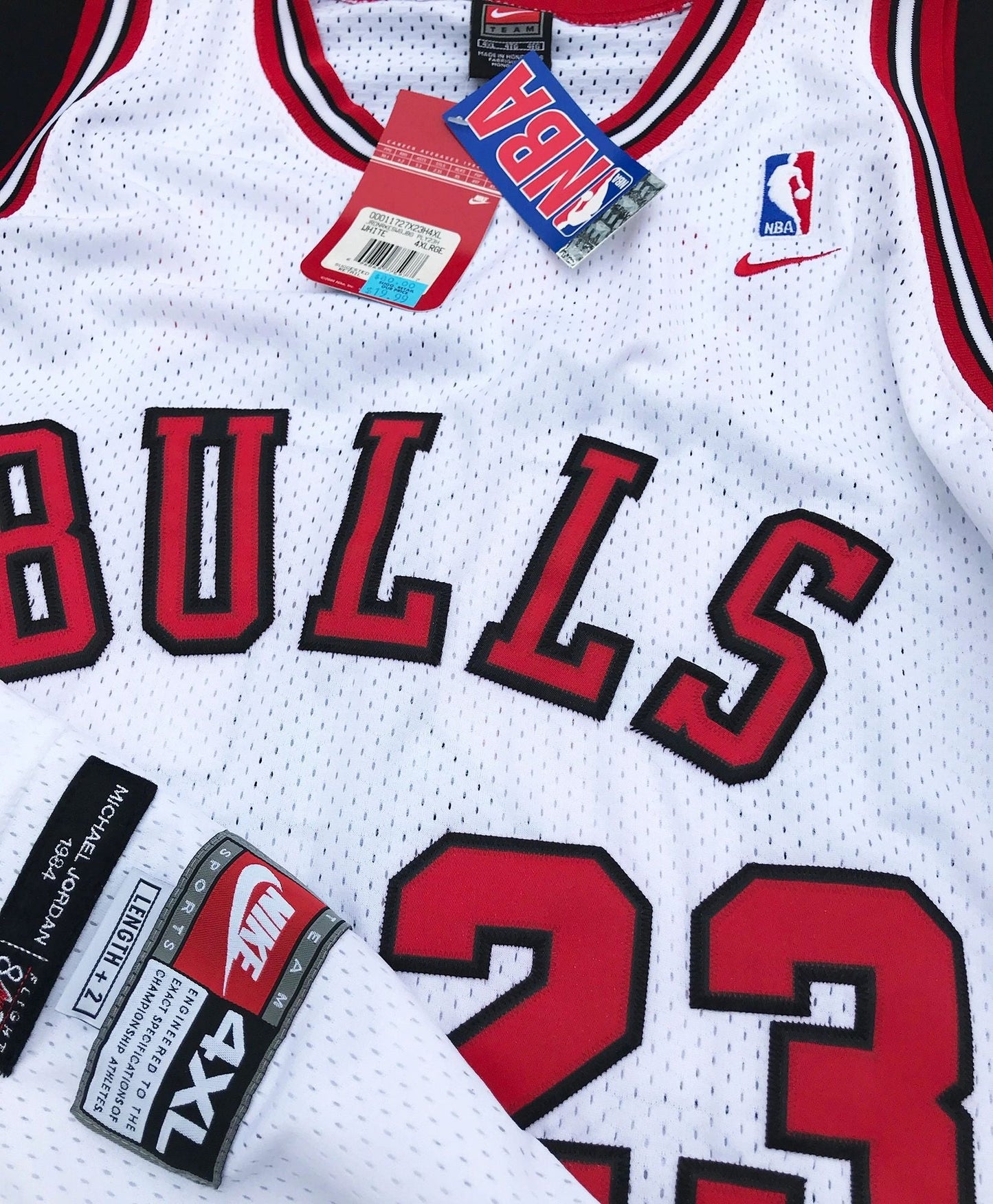 Chicago Bulls Michael Jordan Nike Authentic Swingman Jersey NEW 4XL