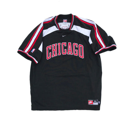 Chicago Bulls Nike Authentic Warm-up Shirt Jordan XII Size L