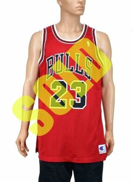 Michael Jordan Chicago Bulls Authentic Champion Jersey