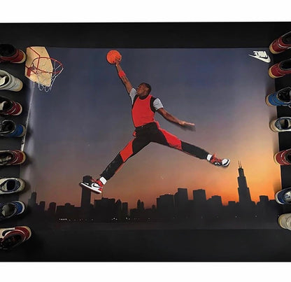 Nike Air Jordan 1 Original 1985 Oversized Double Sided Store Display