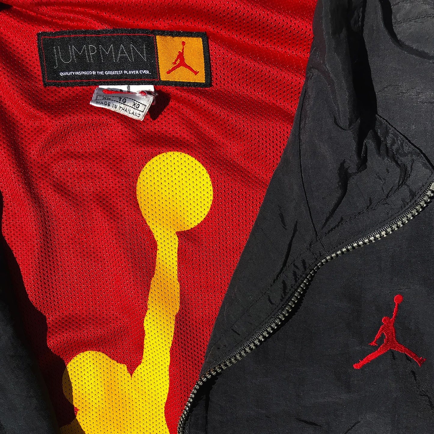 Nike Air Jordan 12 XII Original 1997 Nylon Jacket Size XL