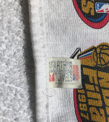 1997 NBA Finals Chicago Bulls Utah Jazz NBA Bench Towel Jordan