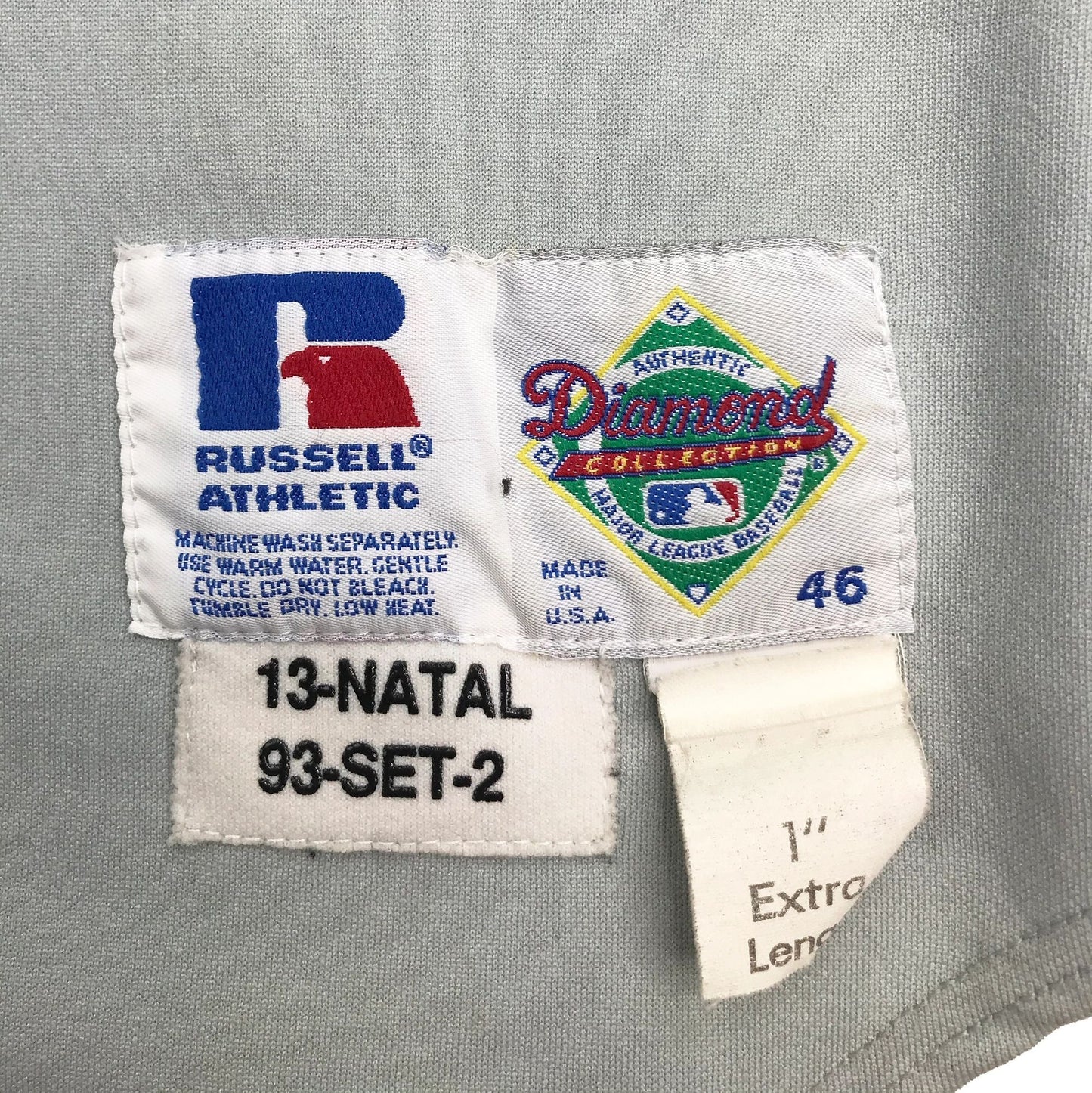 Florida Marlins Authentic Game Worn 1993 Inaugural Jersey