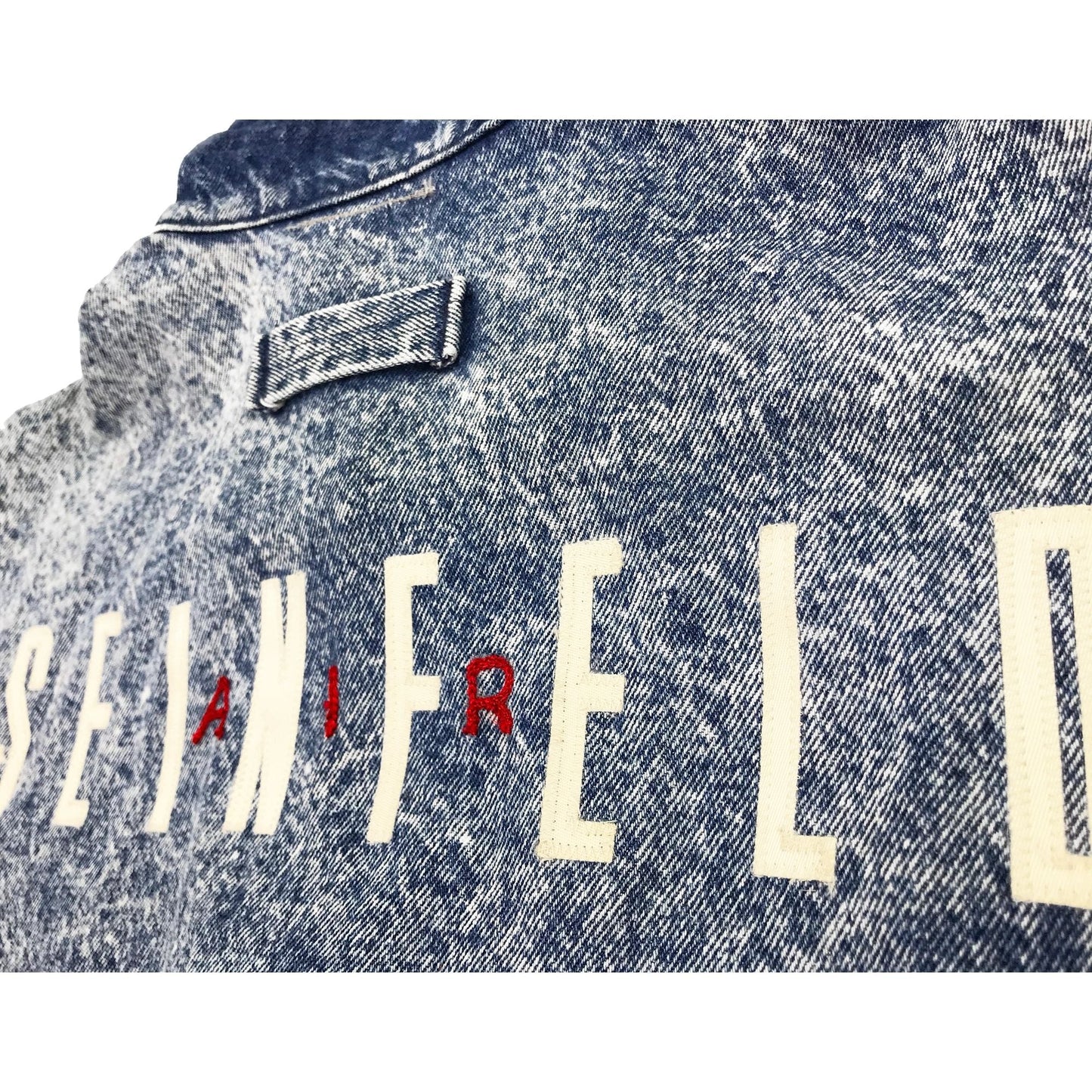1/1 Seinfeld Nike Sample Acid Wash Denim "Air Seinfeld" Jacket