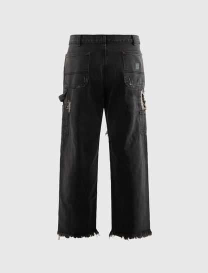 BUSTED DBL KNEE JEAN