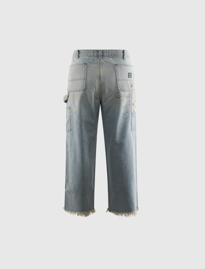 BUSTED DBL KNEE JEAN