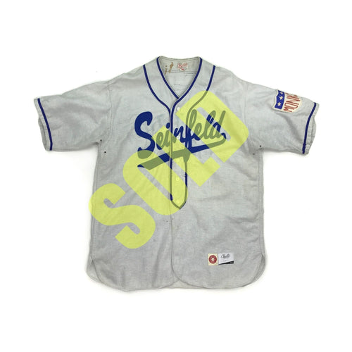 1/1 Seinfeld Monk's Restaurant Vintage Baseball Jersey