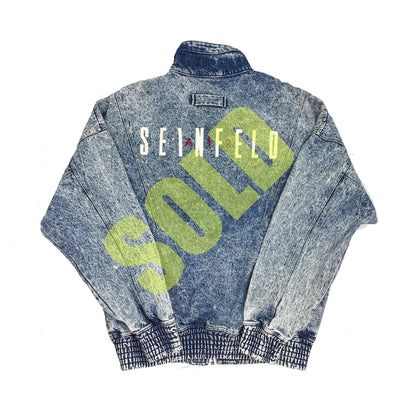 1/1 Seinfeld Nike Sample Acid Wash Denim "Air Seinfeld" Jacket