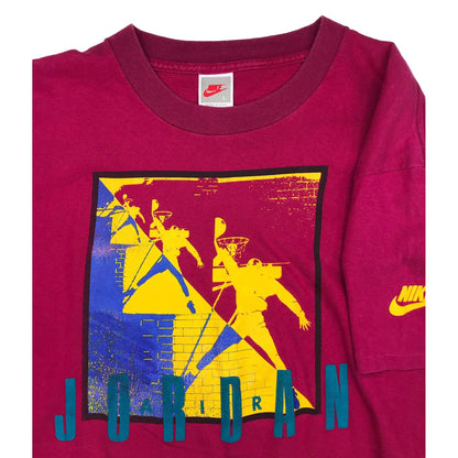 Nike Air Jordan 6 VI 1991 Carmine Gray Tag T-Shirt