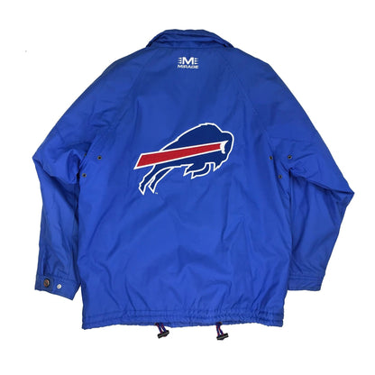 Buffalo Bills 90's Fleece Lined Heavyweight Mirage Parka Size Large