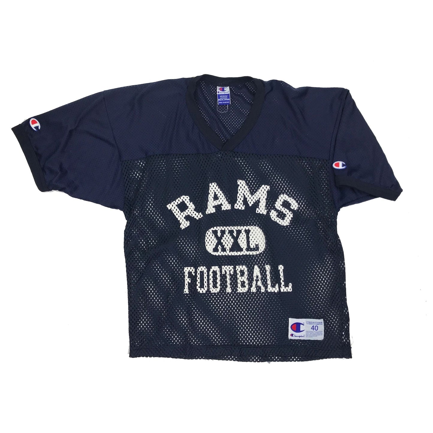 Los Angeles Rams Champion 90's Practice Jersey Size 40