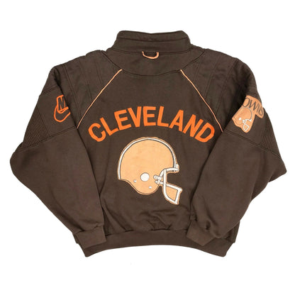 Cleveland Browns Nike Gray Tag Pullover Crew Sweatshirt