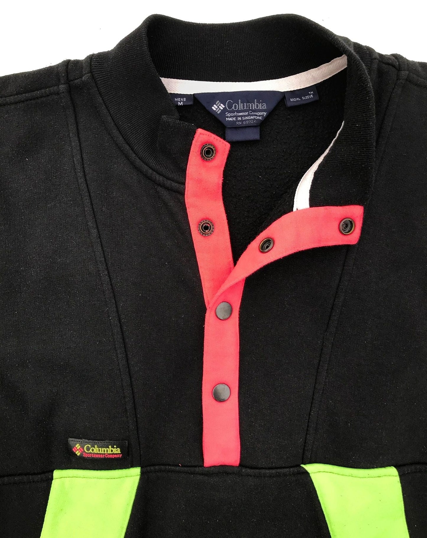 Columbia Sportswear 90's Tech Pullover Sweatshirt Volt